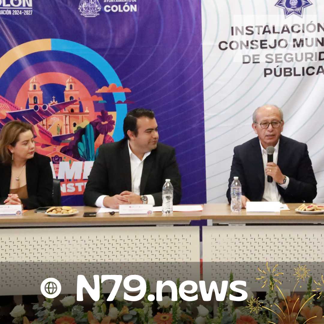 Gaspar Trueba instaló el Consejo Municipal de Seguridad Pública de Colón