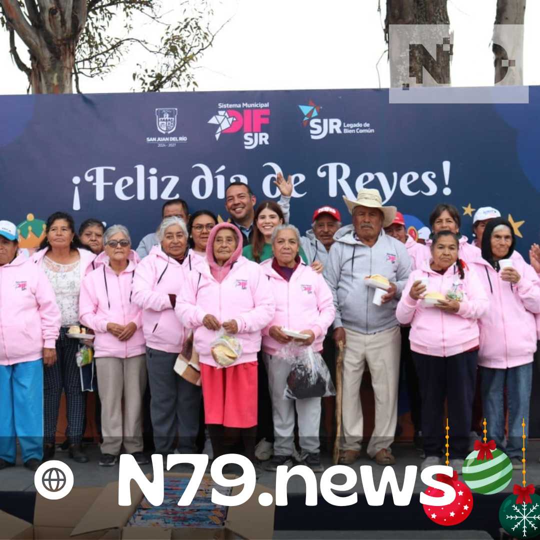 Georgina Sánchez y Roberto Cabrera llevan juguetes, aguinaldos y rosca de reyes a Santa Bárbara La Cueva y Ampliación Santa Bárbara