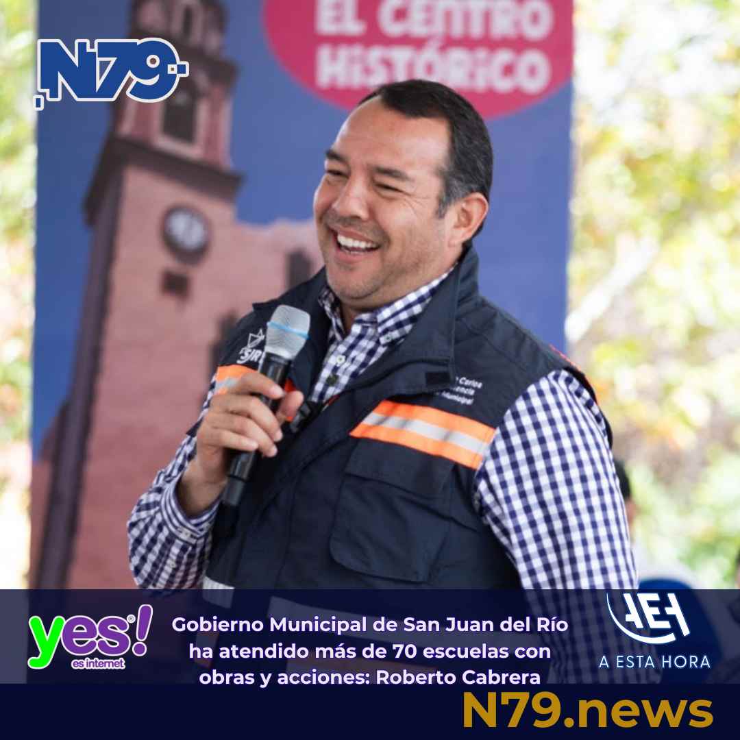 Gobierno Municipal de San Juan del Río ha atendido más de 70 escuelas con obras y acciones Roberto Cabrera