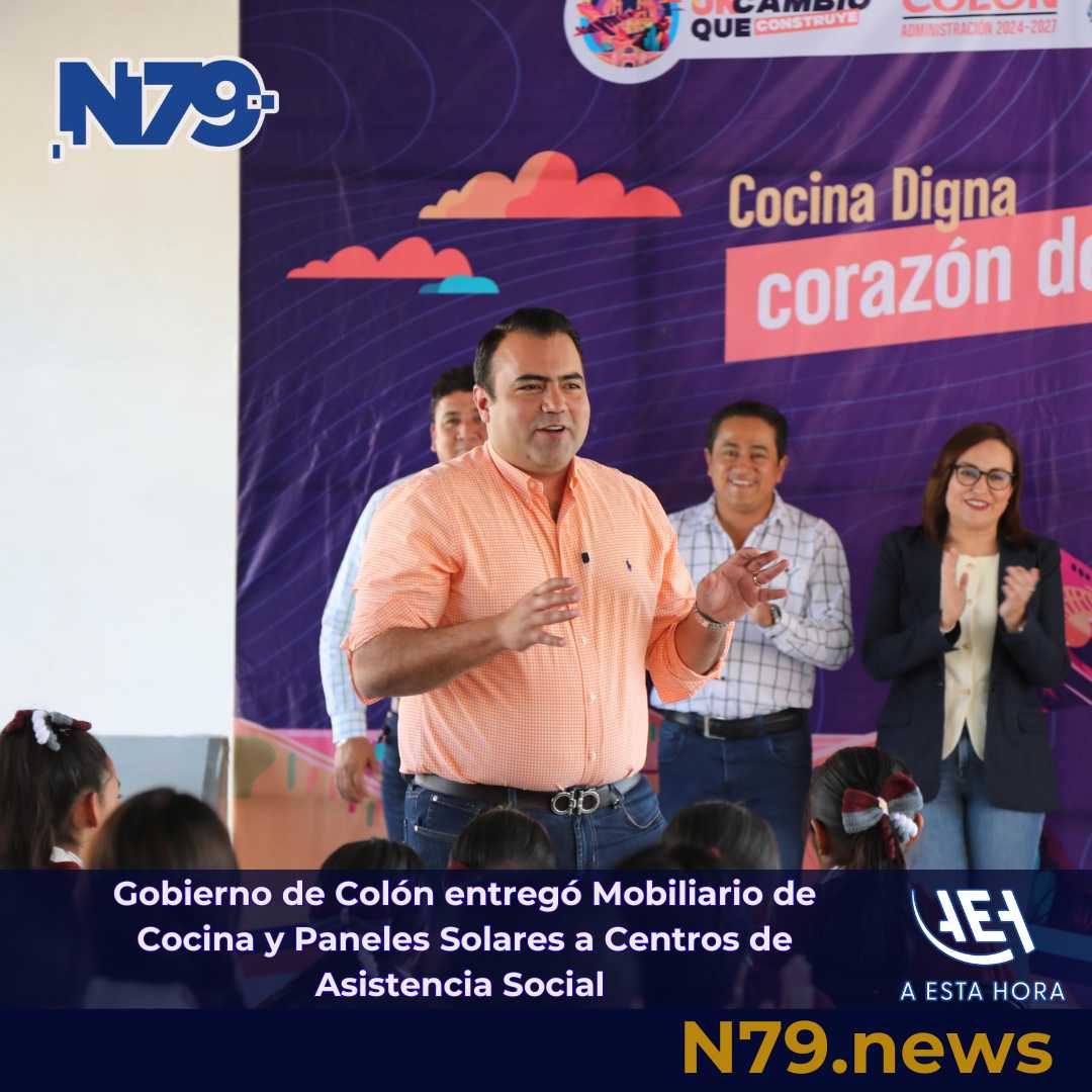 Gobierno de Colón entregó Mobiliario de Cocina y Paneles Solares a Centros de Asistencia Social