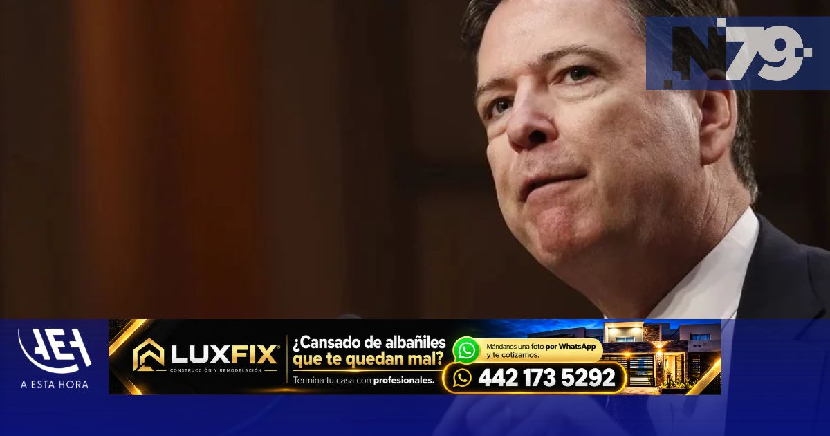 Gobierno de Trump acusa nuevamente a Comey