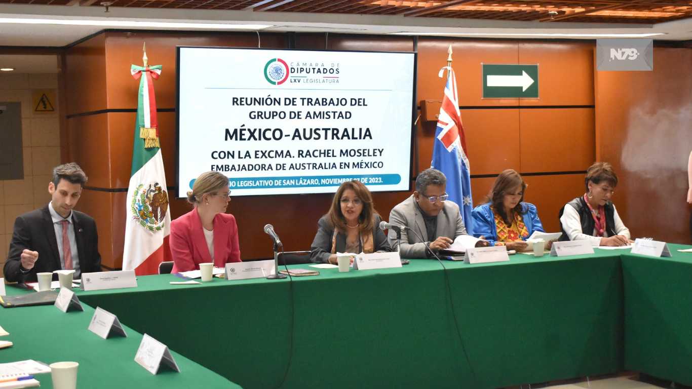 Grupo de Amistad se reúne con integrantes de la Embajada de Australia en México