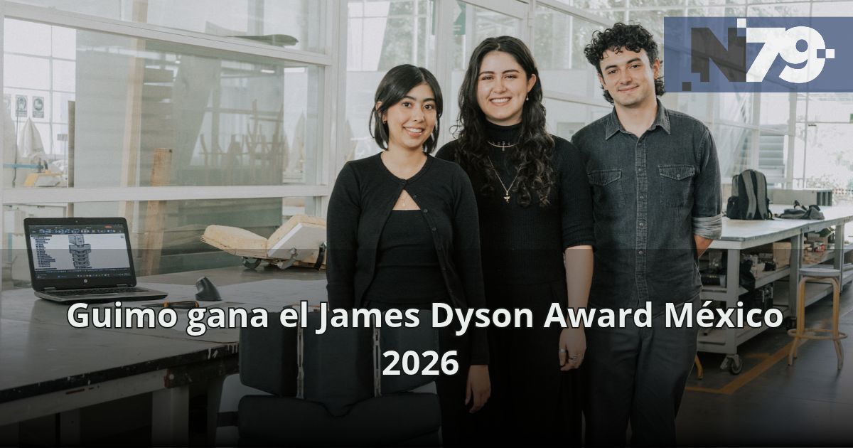 Guimo gana el James Dyson Award México 2026
