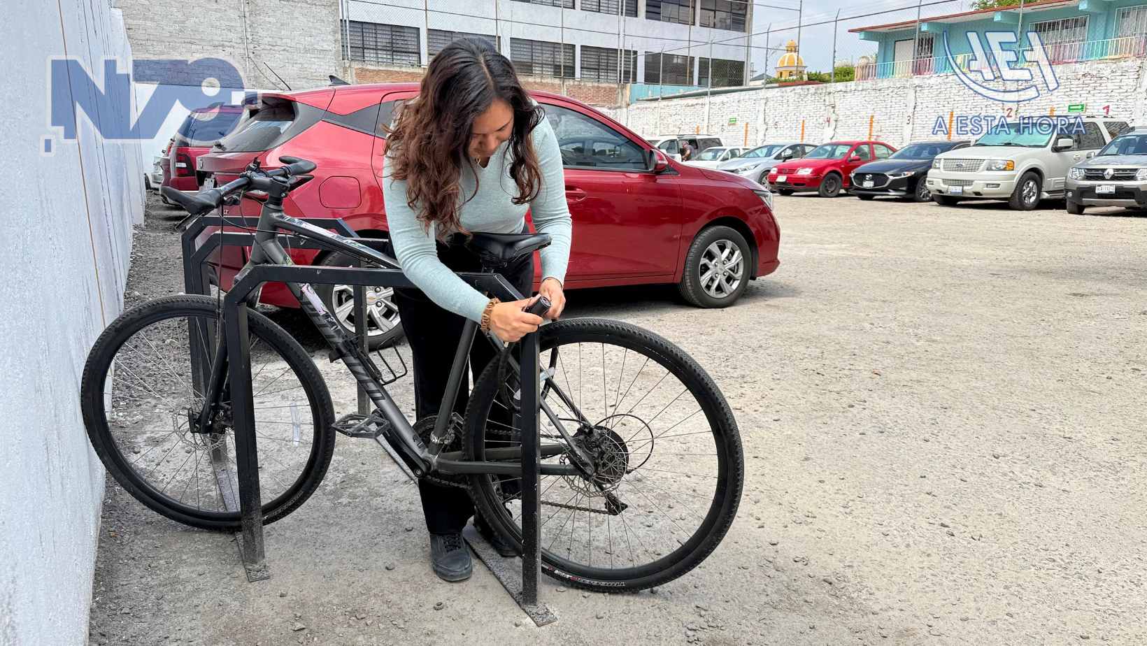 Habilita Felifer Macías biciestacionamientos en estacionamientos públicos del Centro Histórico