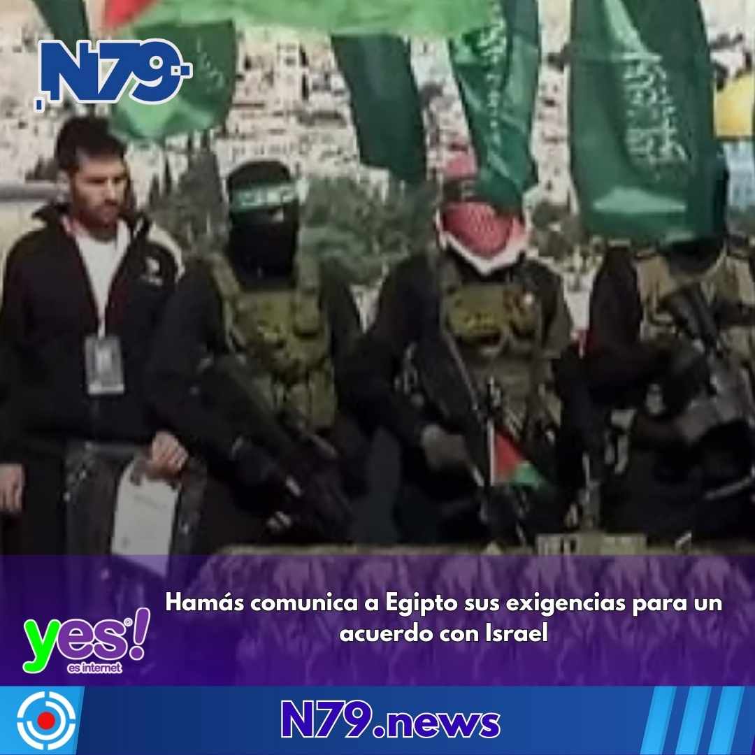 Hamás comunica a Egipto sus exigencias para un acuerdo con Israel