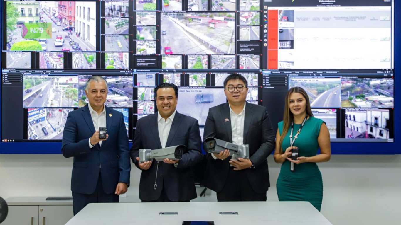 Hikvision México dona equipos de video vigilancia a la SSPMQ