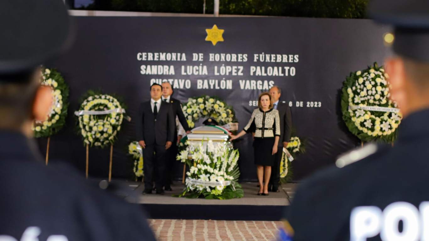 Homenaje a los policías caídos en Querétaro