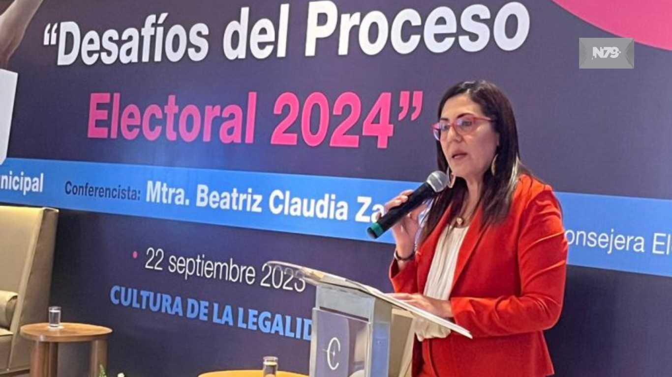 INE afrontará desafíos del proceso electoral Claudia Zavala
