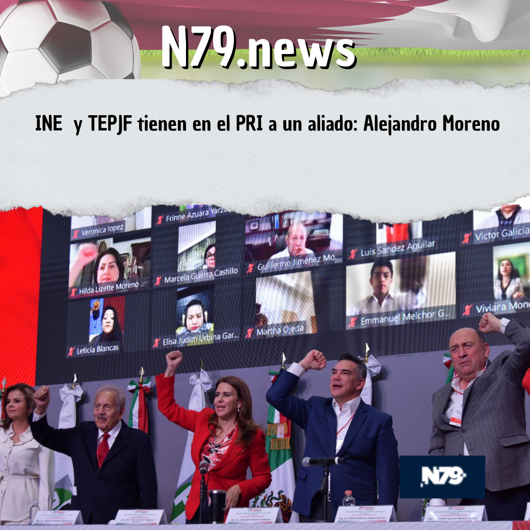 INE y TEPJF tienen en el PRI a un aliado: Alejandro Moreno