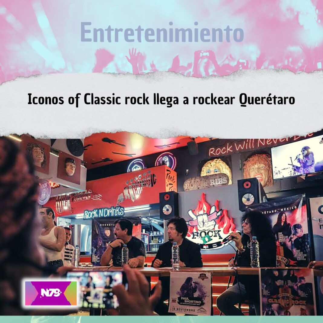 Iconos of Classic rock llega a rockear Querétaro