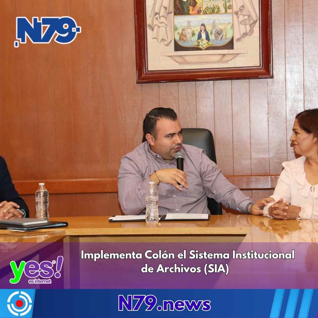 Implementa Colón el Sistema Institucional de Archivos (SIA)