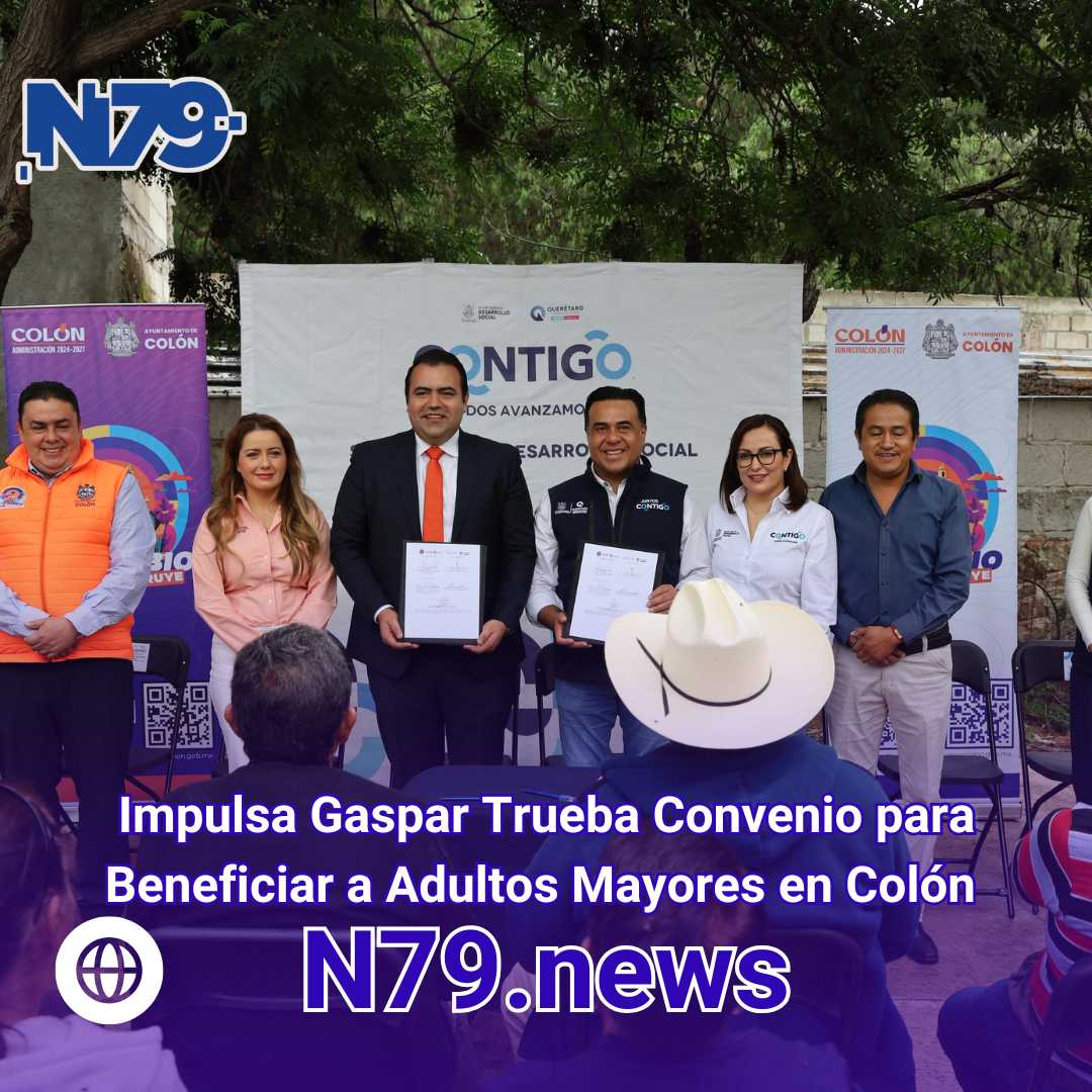 Impulsa Gaspar Trueba Convenio para Beneficiar a Adultos Mayores en Colón