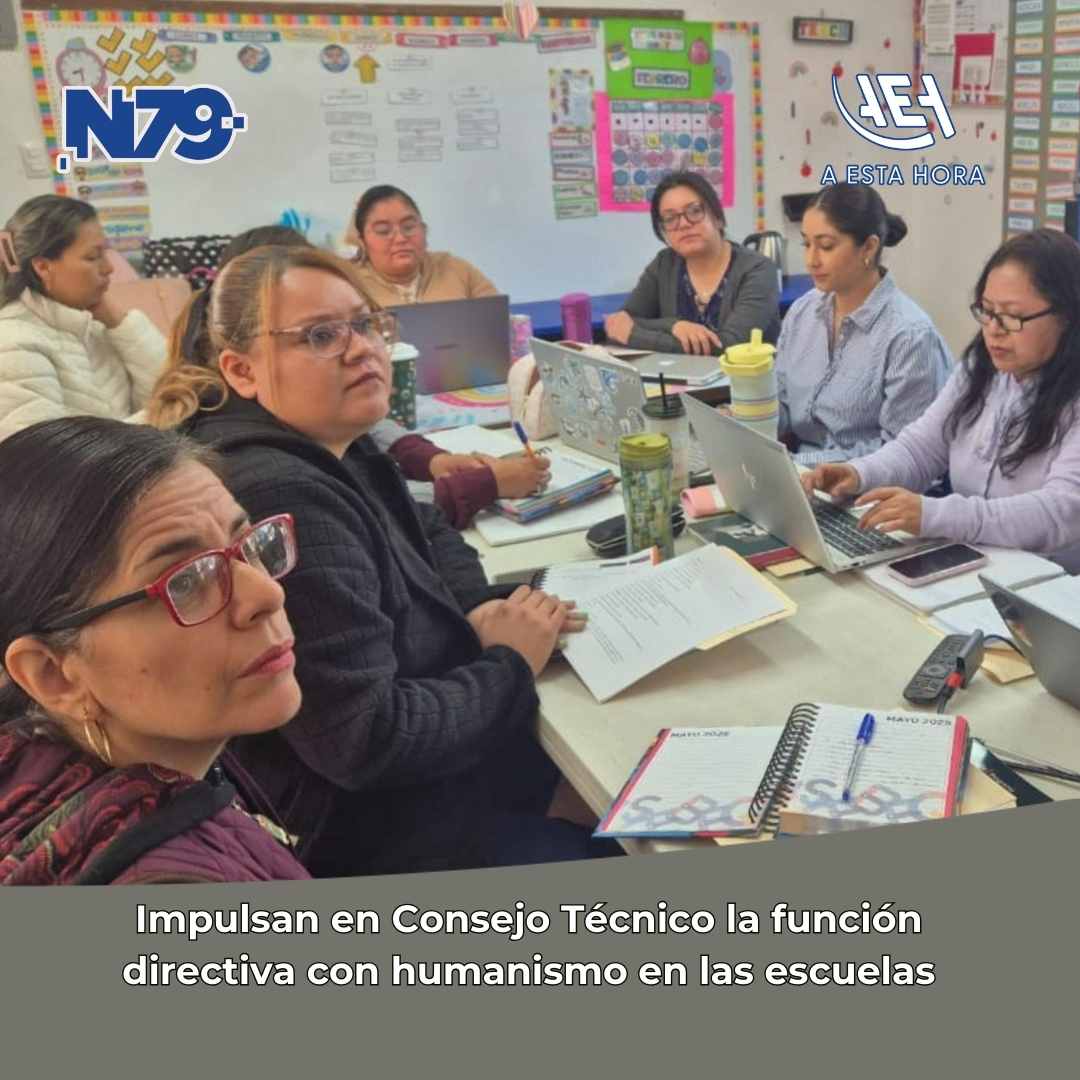 Impulsan en Consejo Técnico la función directiva con humanismo en las escuelas