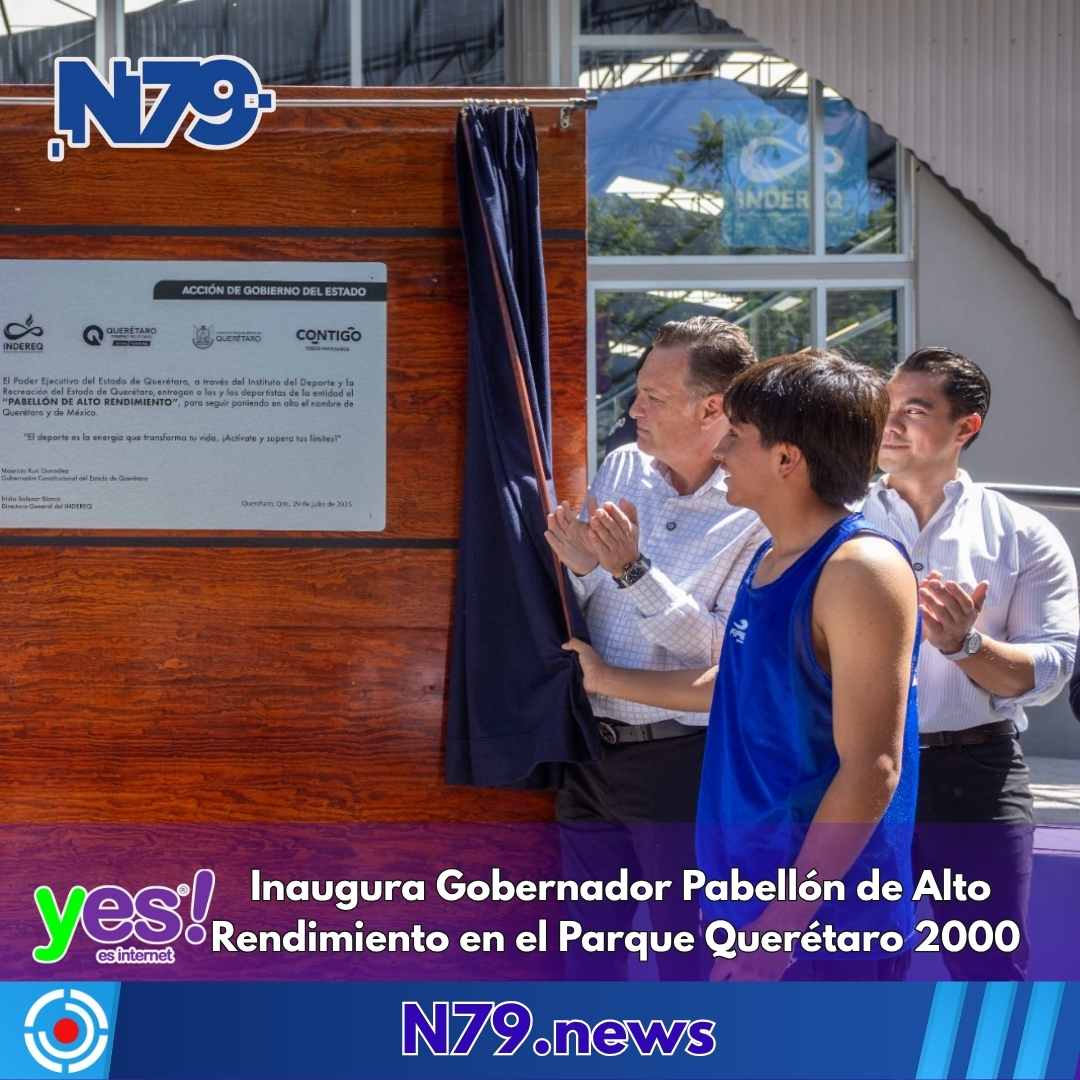 Inaugura Gobernador Pabellón de Alto Rendimiento en el Parque Querétaro 2000