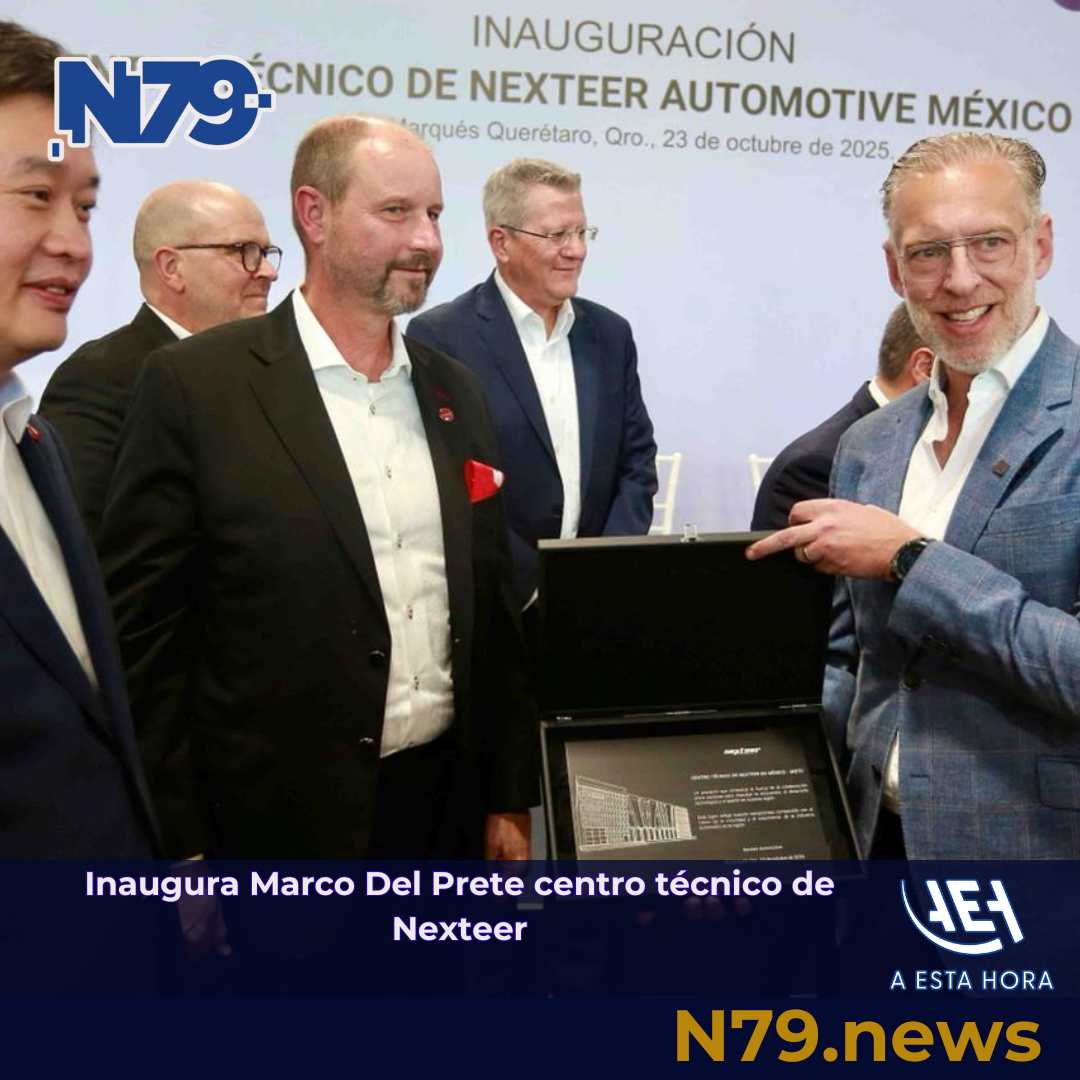 Inaugura Marco Del Prete centro técnico de Nexteer