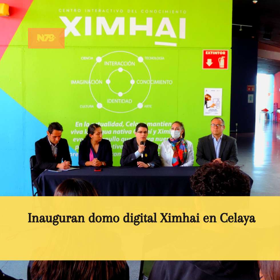 Inauguran domo digital Ximhai en Celaya