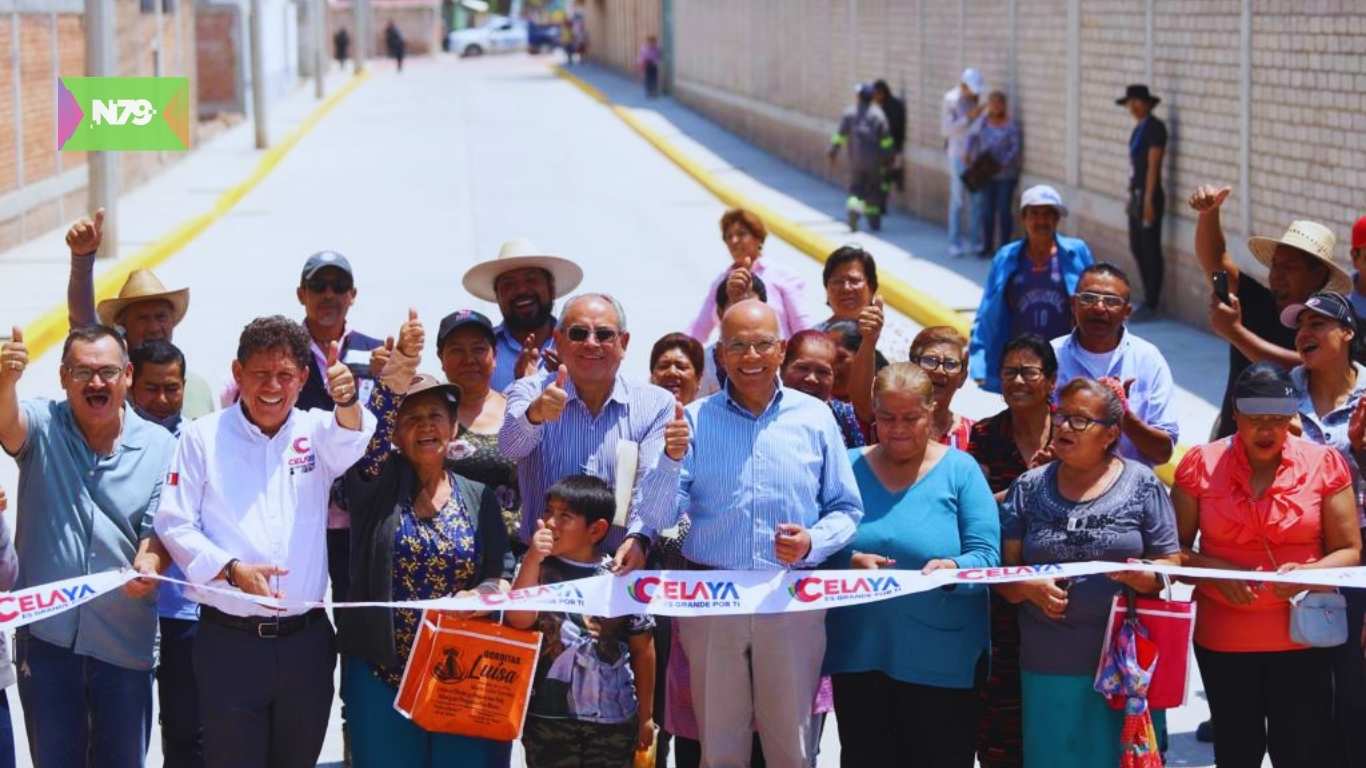 Inauguran obras de infraestructura básica en comunidades del norte del municipio de Celaya