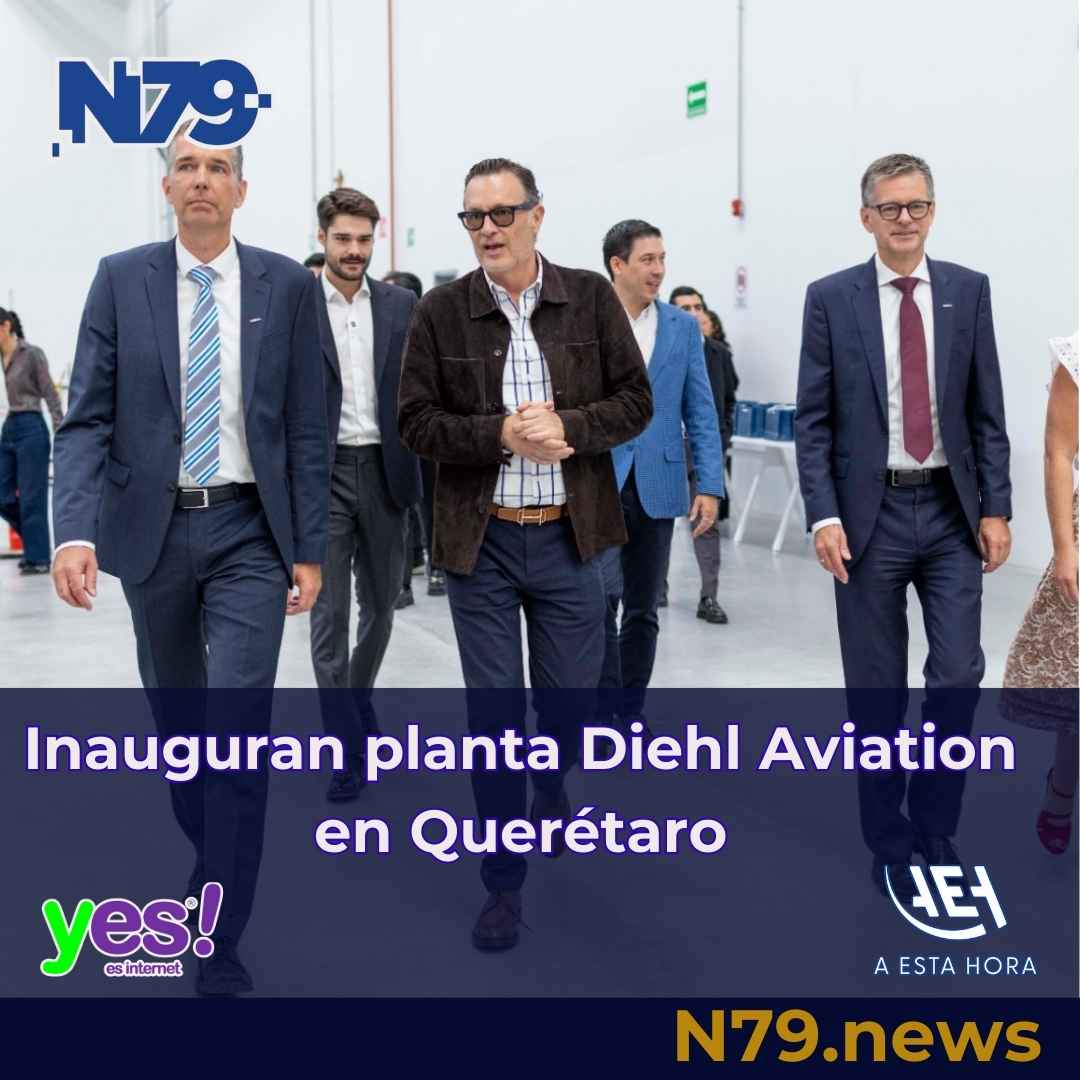 Inauguran planta Diehl Aviation en Querétaro