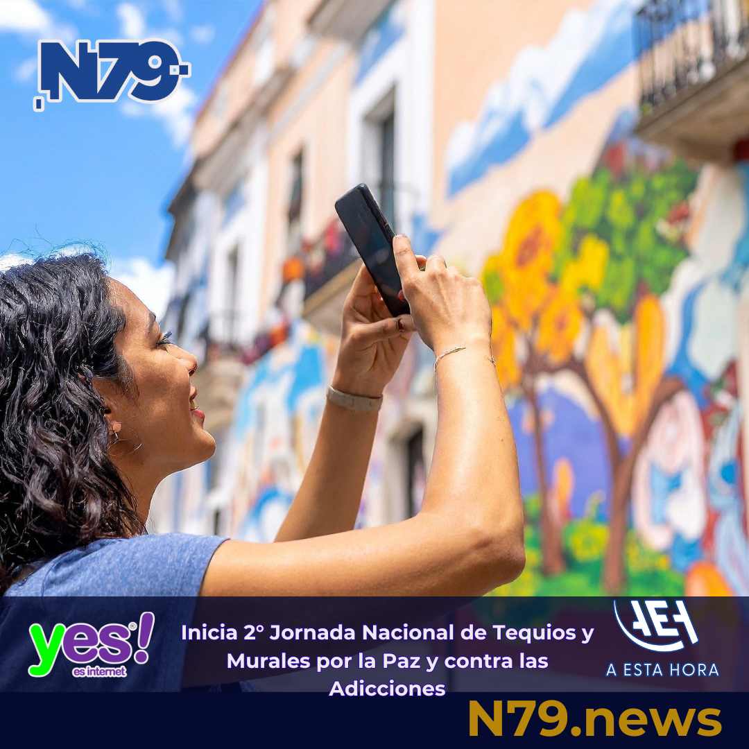 Inicia 2° Jornada Nacional de Tequios y Murales por la Paz y contra las Adicciones