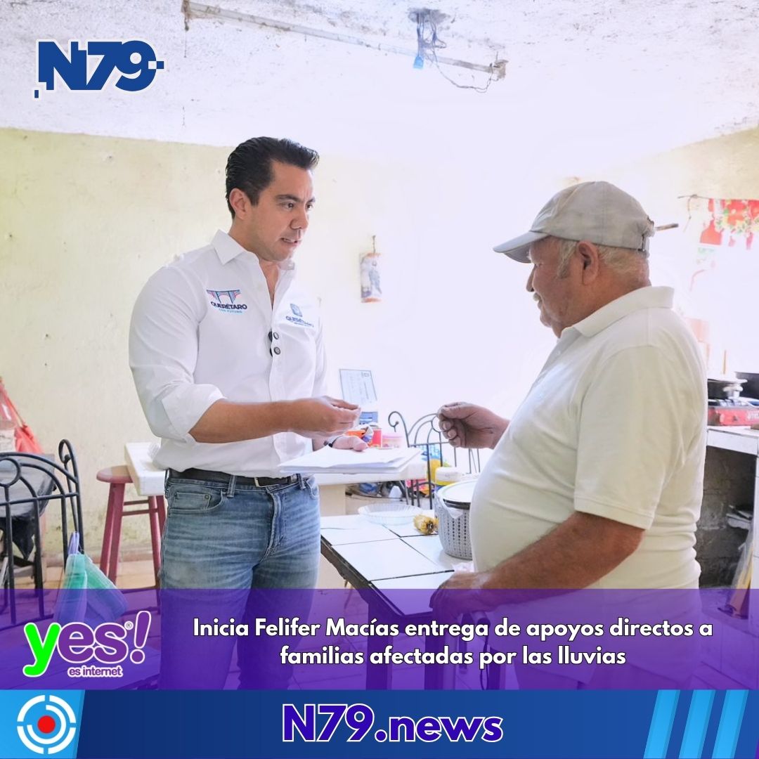 Inicia Felifer Macías entrega de apoyos directos a familias afectadas por las lluvias