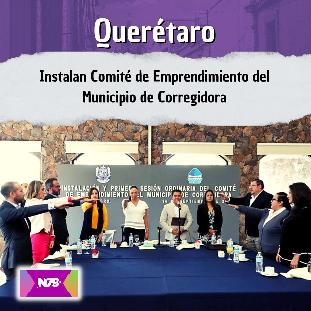 Instalan Comité de Emprendimiento del Municipio de Corregidora