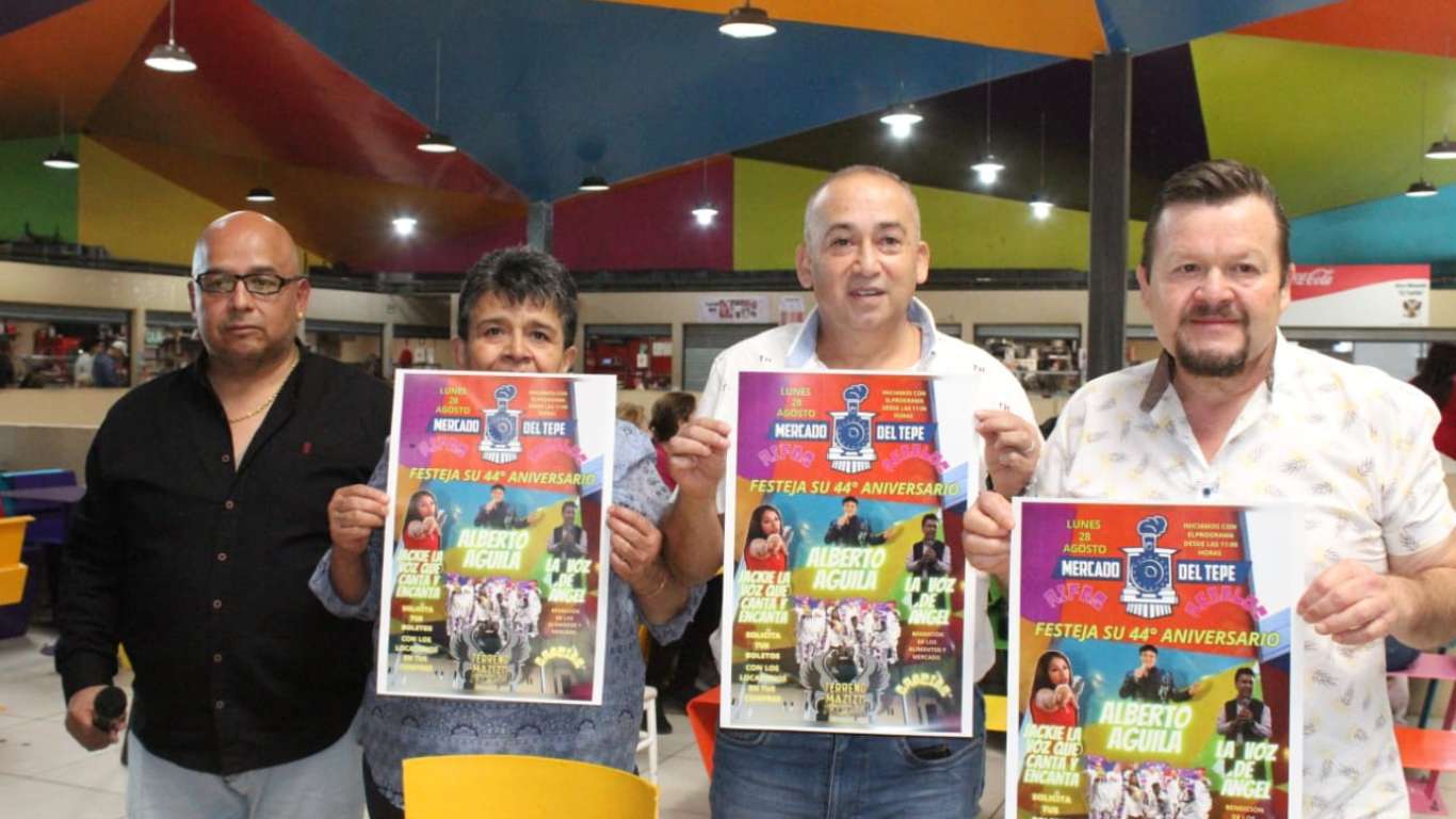 Invita Mercado del Tepe a celebrar su 44 Aniversario