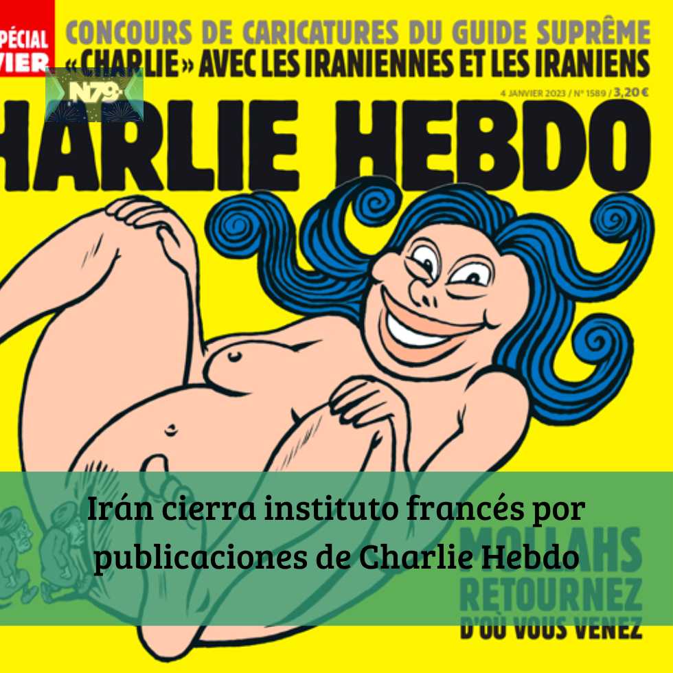 Irán cierra instituto francés por publicaciones de Charlie Hebdo