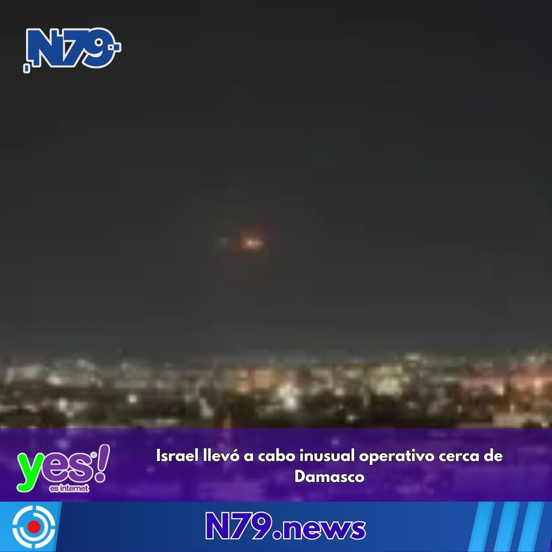 Israel llevó a cabo inusual operativo cerca de Damasco