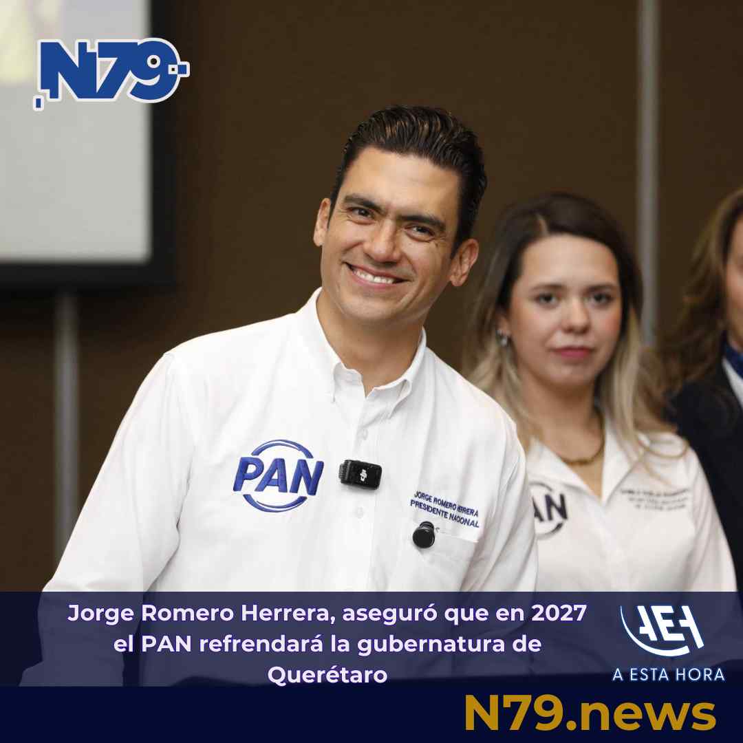 Jorge Romero Herrera, aseguró que en 2027 el PAN refrendará la gubernatura de Querétaro
