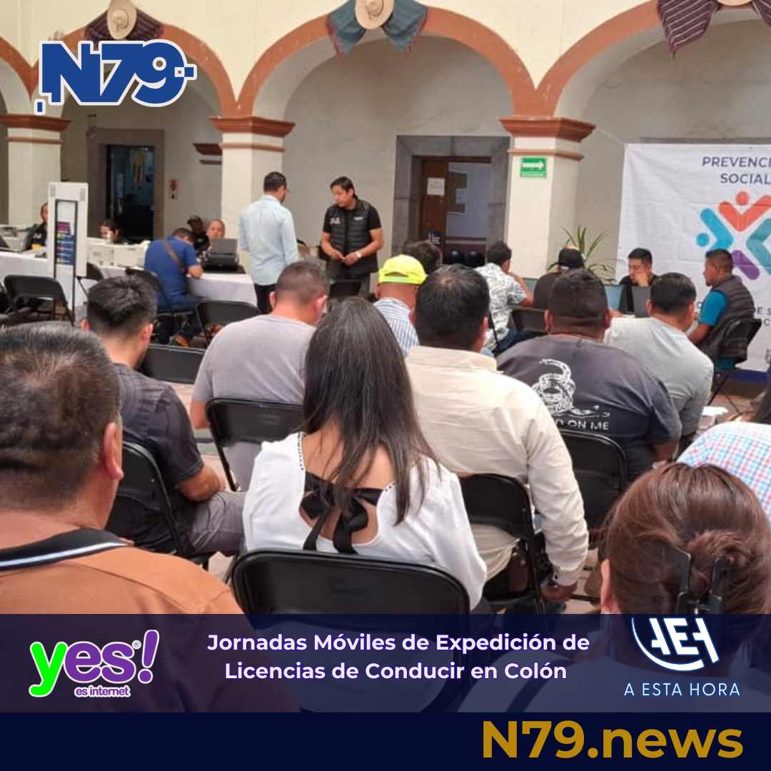 Jornadas Móviles de Expedición de Licencias de Conducir en Colón