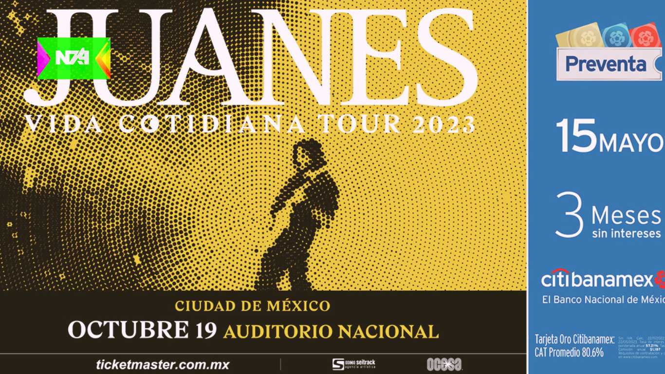 Juanes anuncia su regreso a México con nueva gira