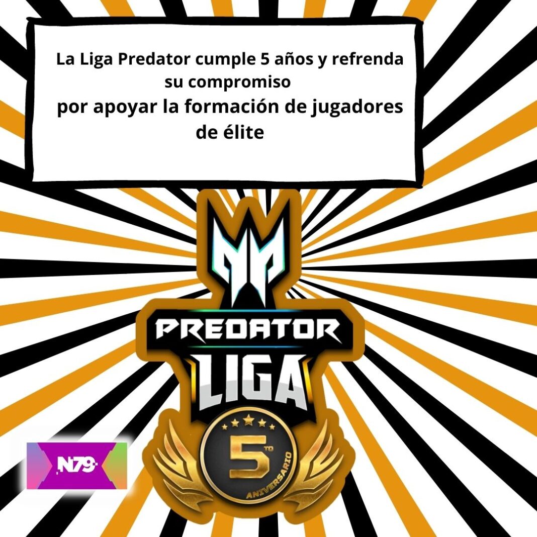 La Liga Predator cumple cinco años y lo celebrará con una gran final presencial en donde se entregarán más de cien mil pesos en premios