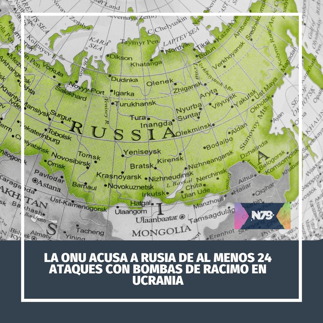 La ONU acusa a Rusia de al menos 24 ataques con bombas de racimo en Ucrania