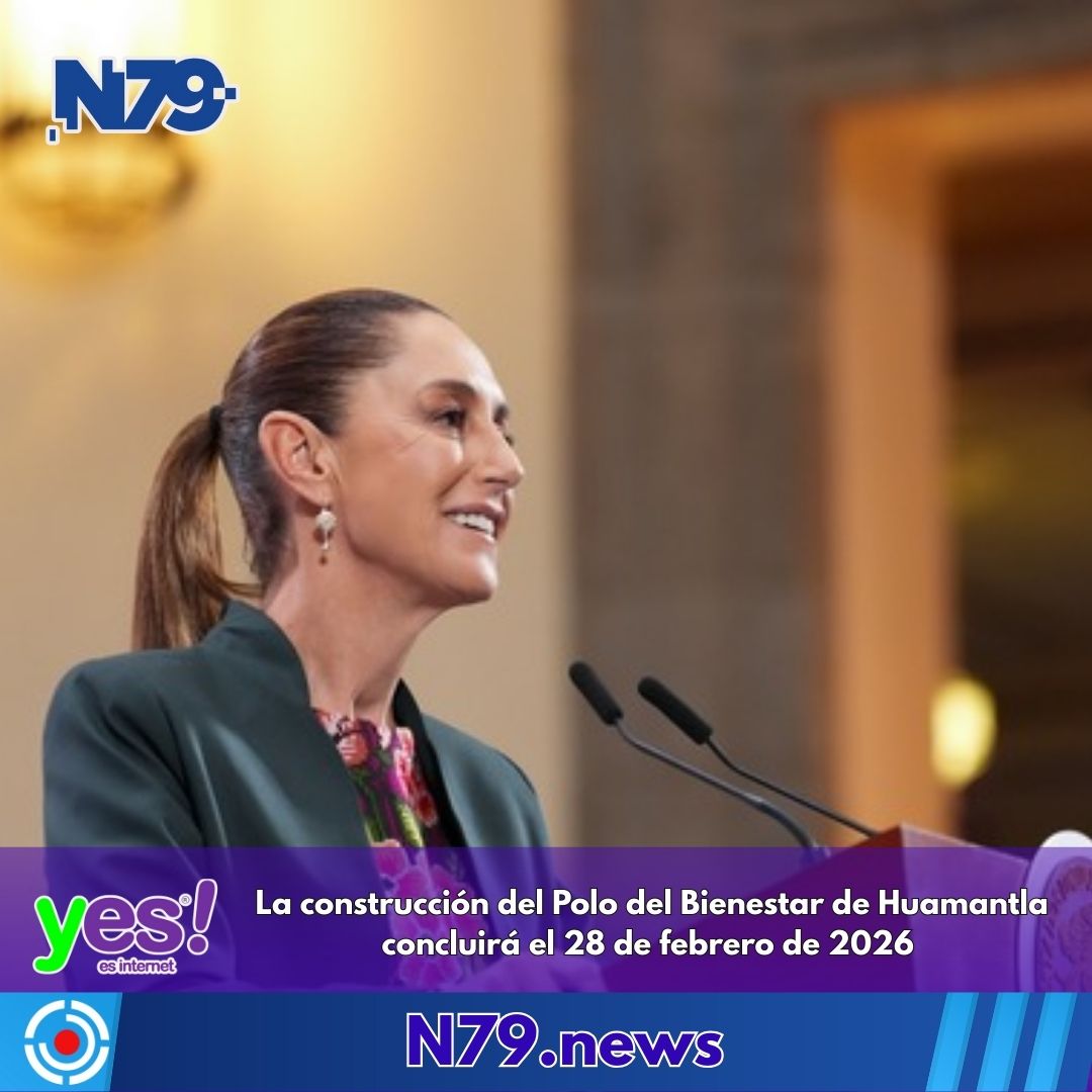 La construcción del Polo del Bienestar de Huamantla concluirá el 28 de febrero de 2026