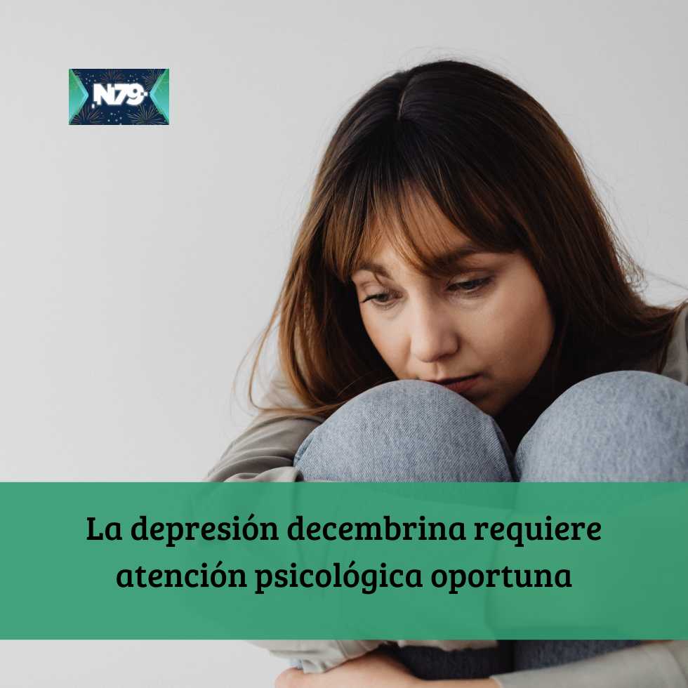 La depresión decembrina requiere atención psicológica oportuna