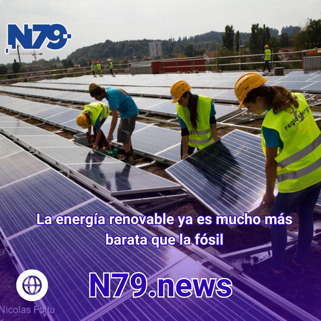 La energía renovable ya es mucho más barata que la fósil