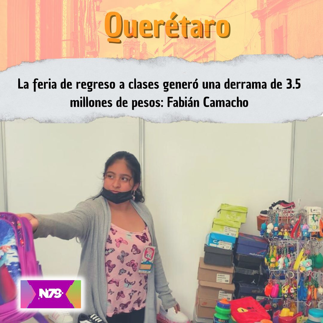 La feria de regreso a clases generó una derrama de 3.5 millones de pesos Fabián Camacho