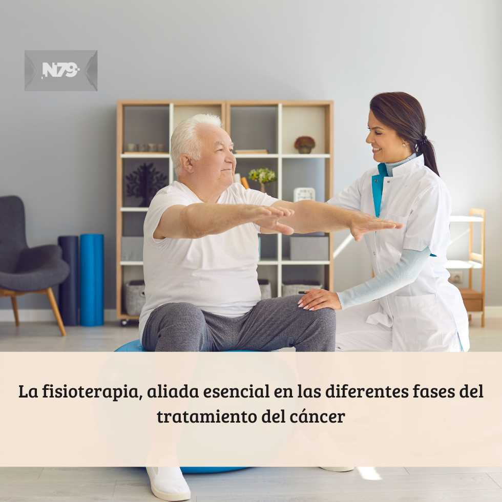 La fisioterapia, aliada esencial en las diferentes fases del tratamiento del cáncer