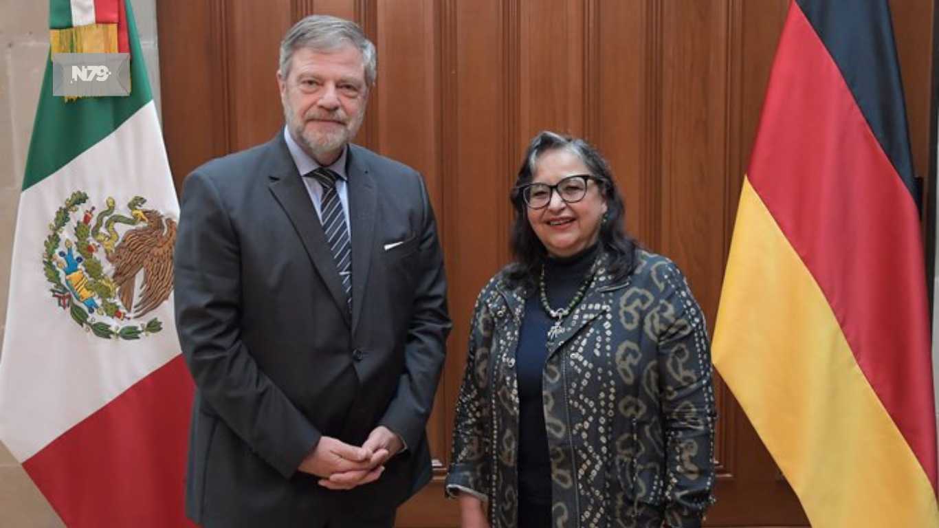La ministra Norma Lucía Piña Hernández se reunió con el Embajador de Alemania en México