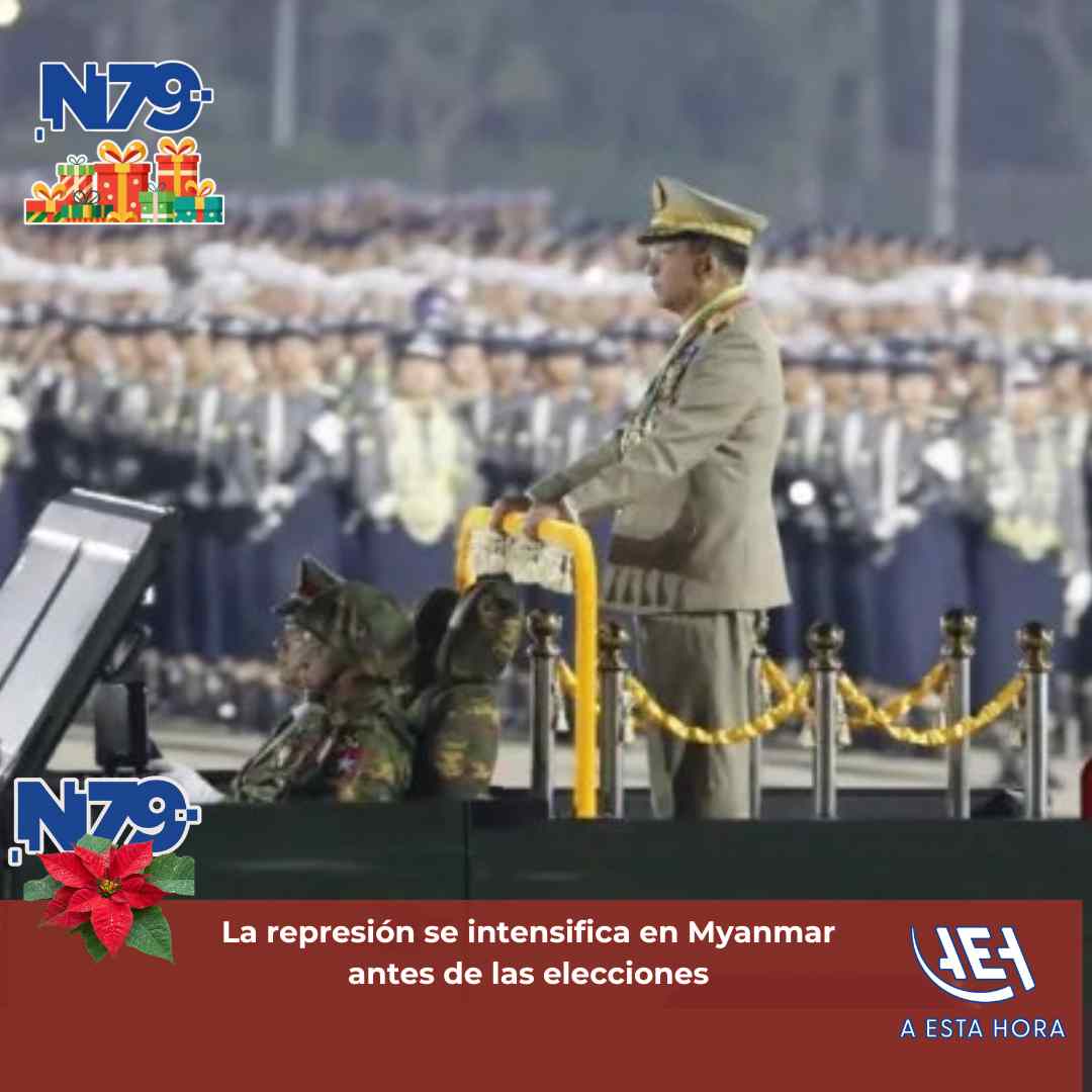 La represión se intensifica en Myanmar antes de las