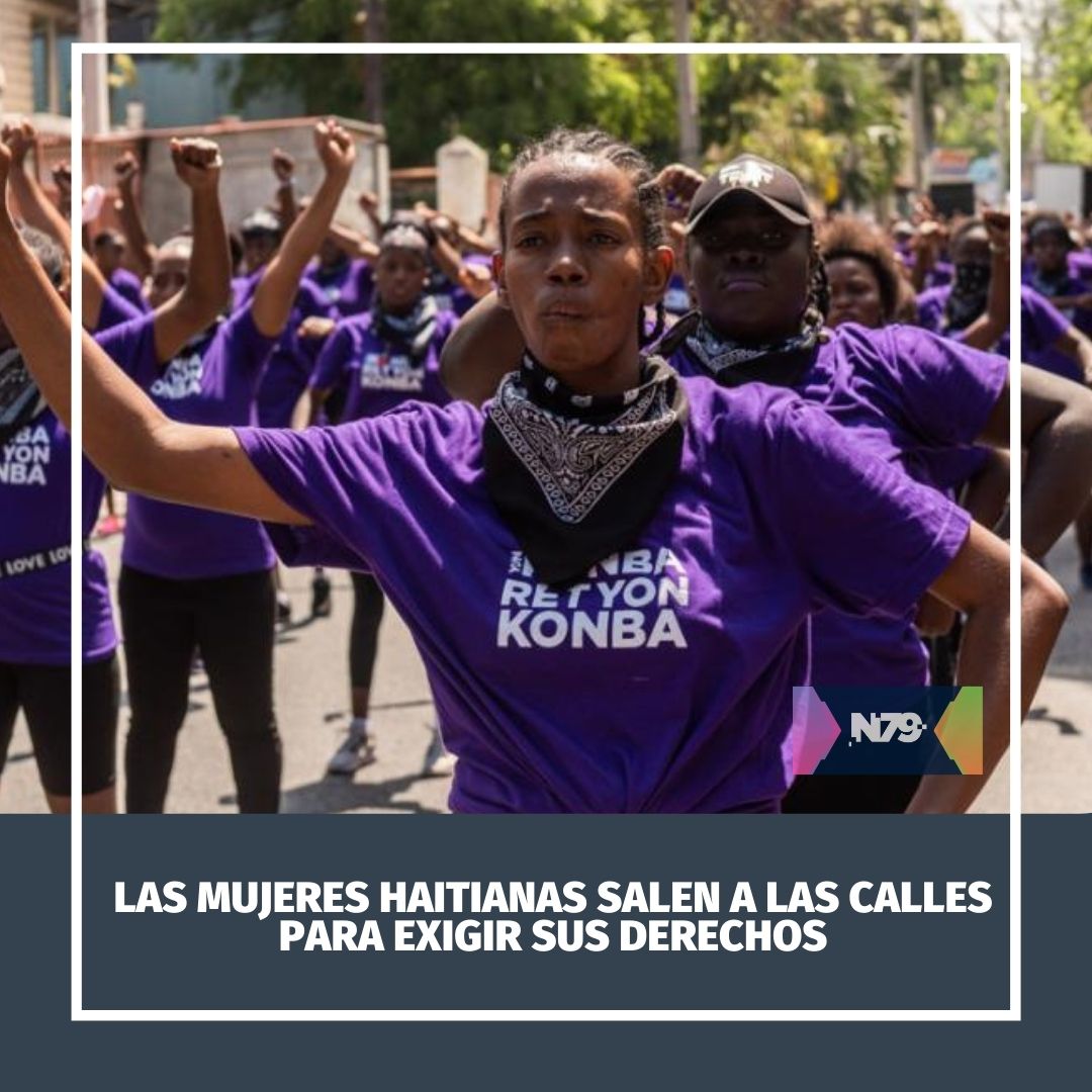 Las mujeres haitianas salen a las calles para exigir sus derechos
