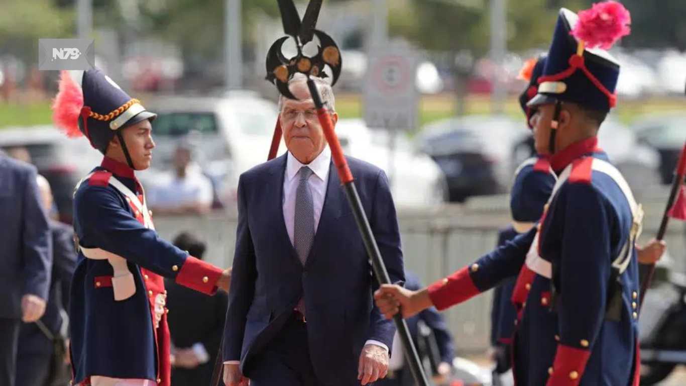 Lavrov llega a Brasil en medio de gestiones sobre Ucrania