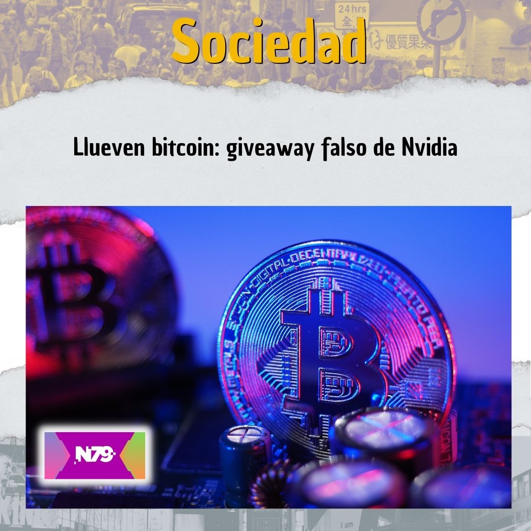 Llueven bitcoin giveaway falso de Nvidia