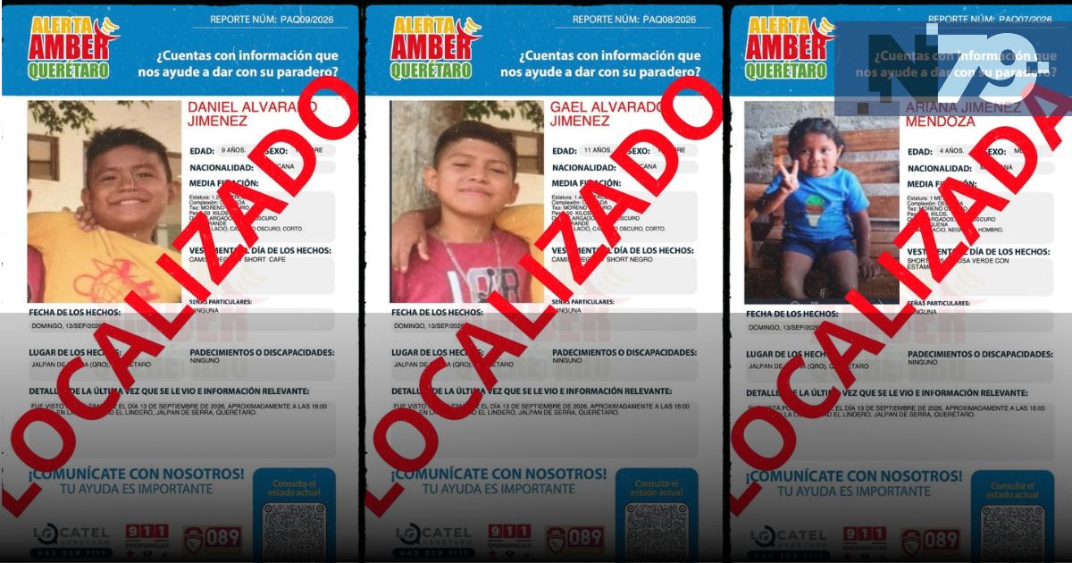 Localizan a tres menores en cueva de Pinal de Amoles