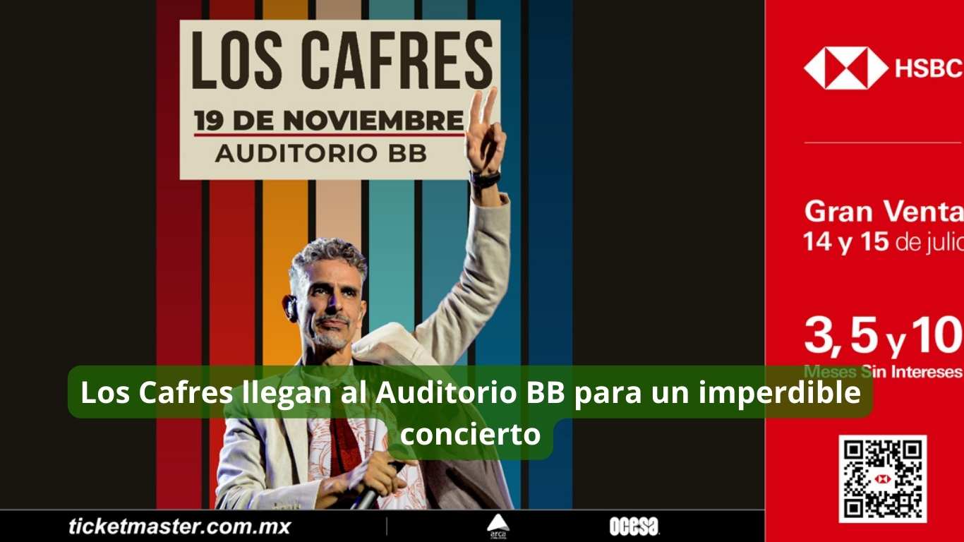 Los Cafres llegan al Auditorio BB para un imperdible concierto