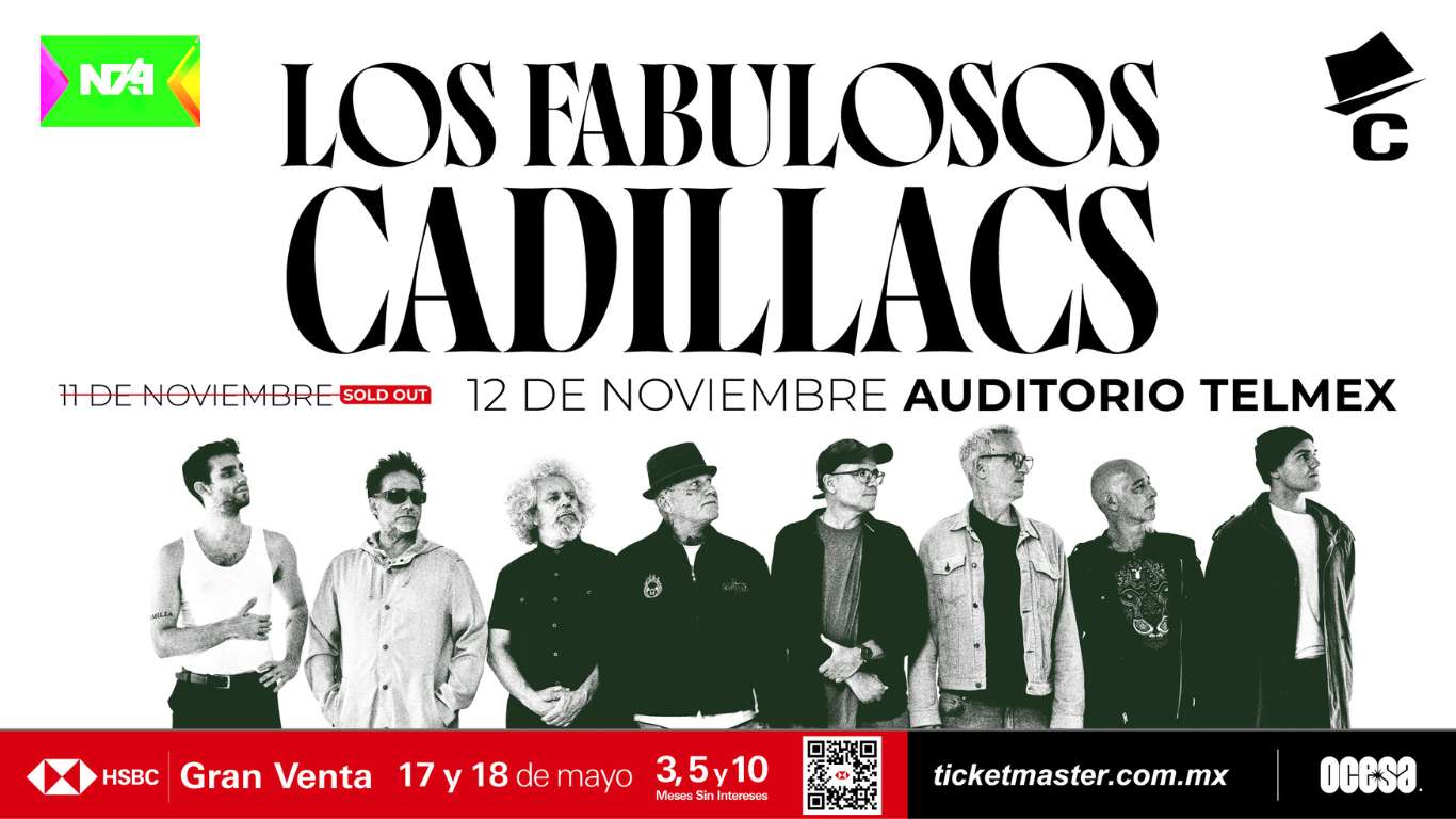 Los Fabulosos Cadillacs darán segunda fecha en Guadalajara