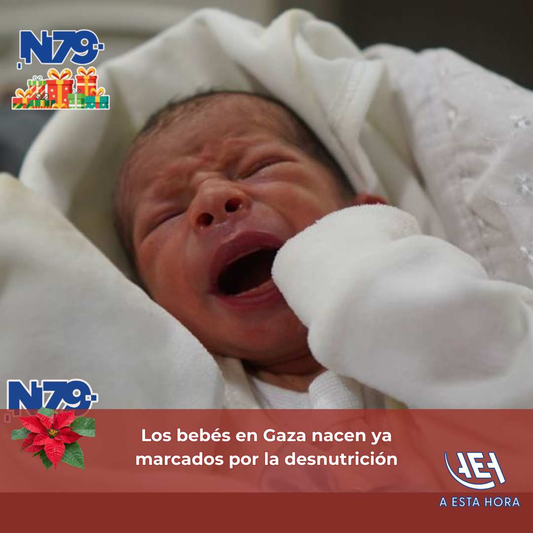 Los bebés en Gaza nacen ya marcados por