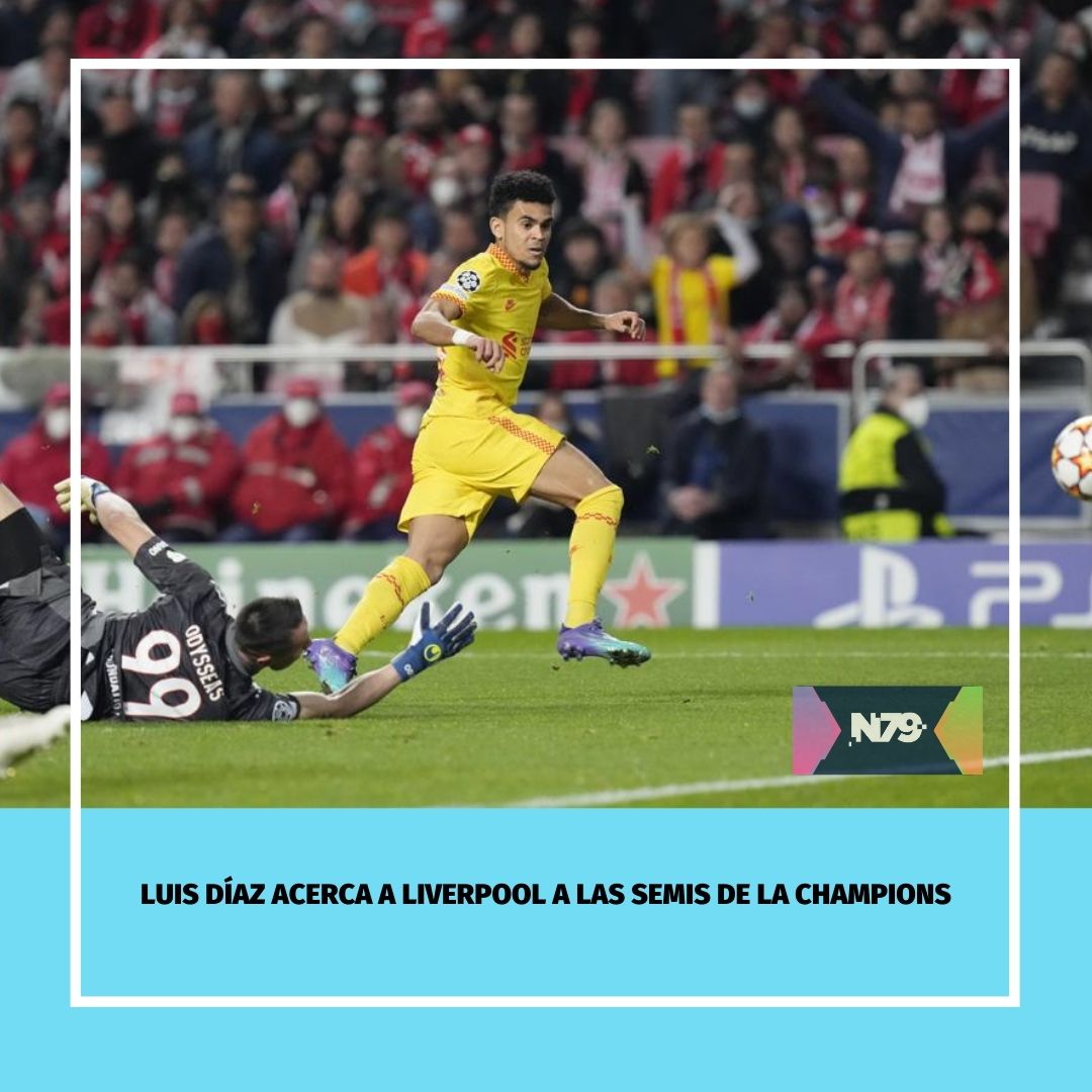 Luis Díaz acerca a Liverpool a las semis de la Champions