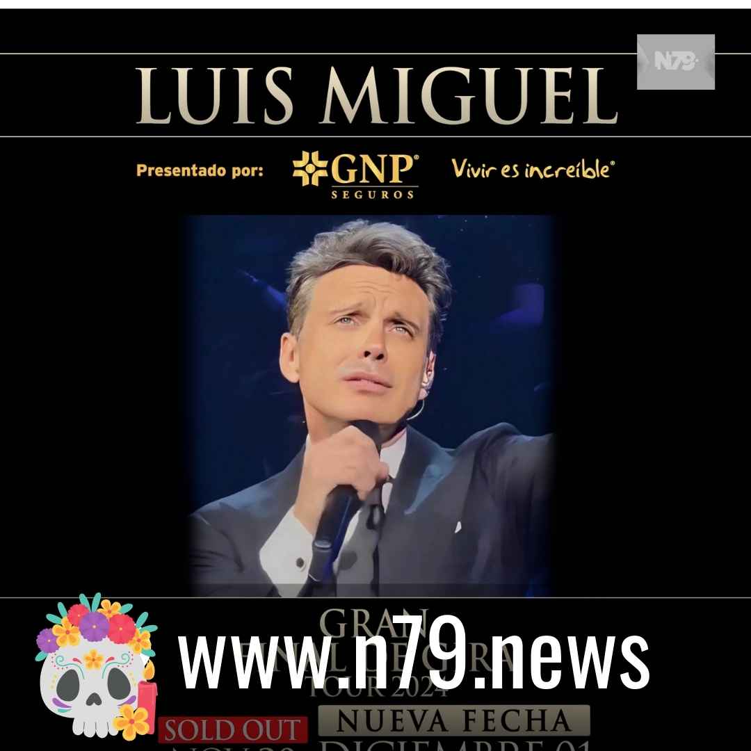Luis Miguel anuncia segunda fecha en el Estadio GNP Seguros