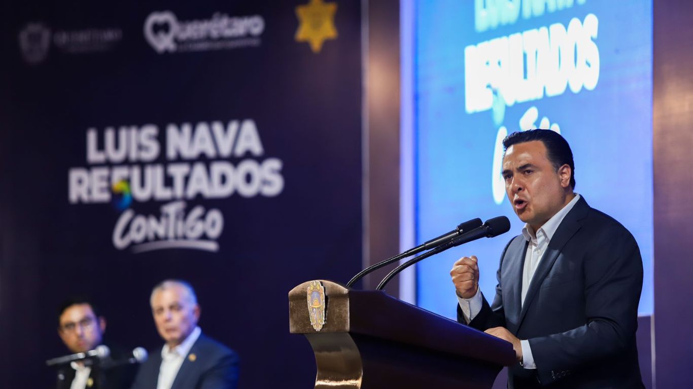 Luis Nava Presenta Resultados de 5 Años en Seguridad en Querétaro